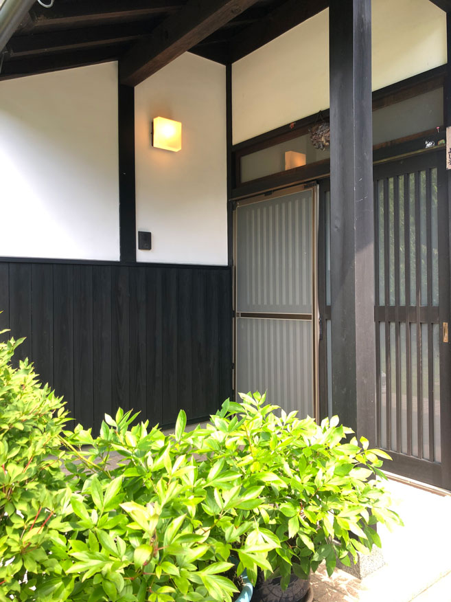2000s wood house on a large plot in Miyama, Nantan