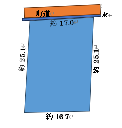 Floor plan for Under Negotiation: A-120 Property near elementary school in town center