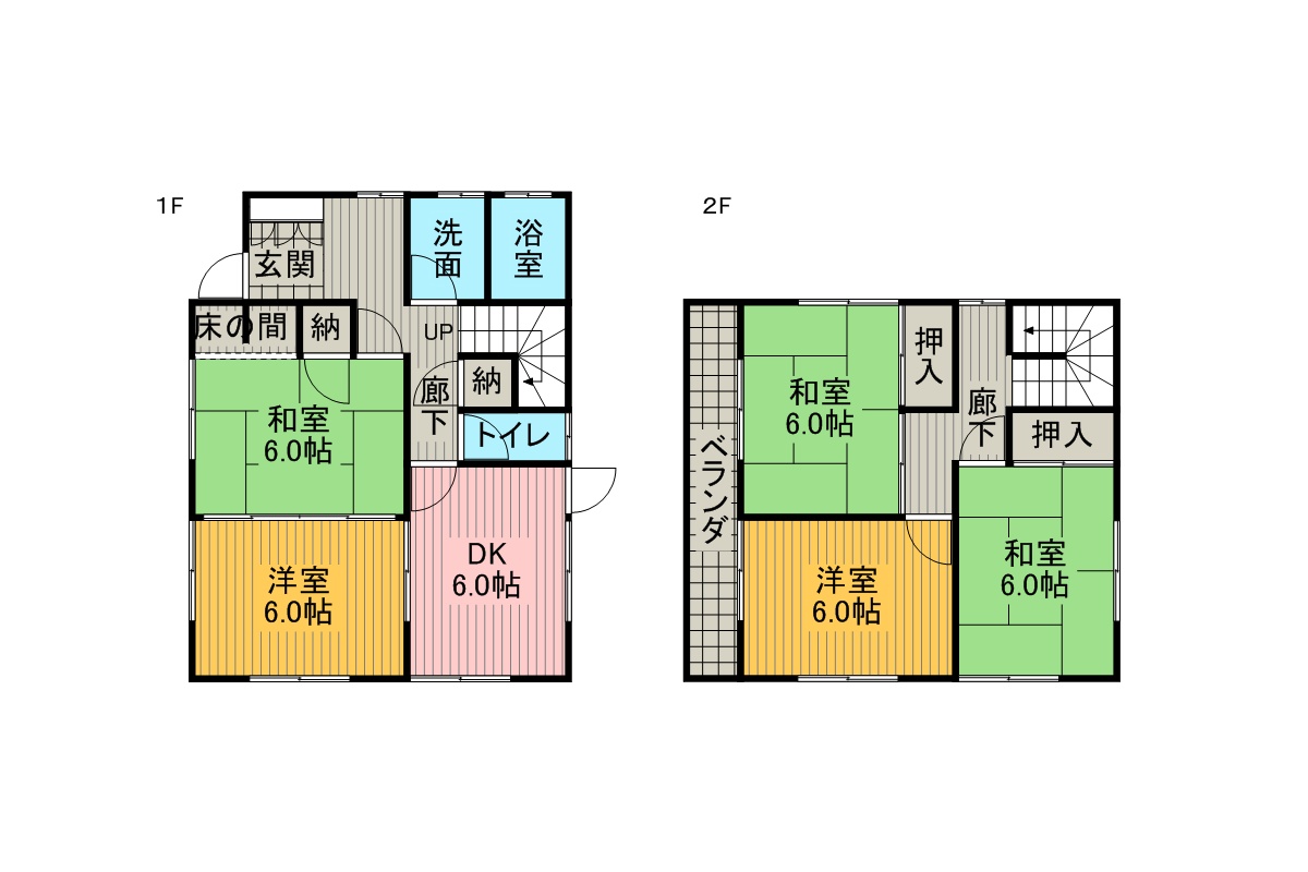 Floor plan for Empty home in Japan
