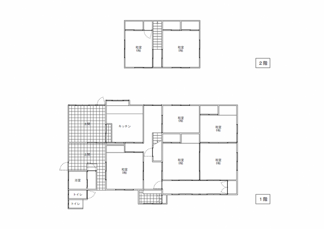 Floor plan for Empty home in Japan