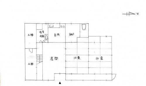 Floor plan for Wood house in Yamagata