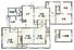 Floor plan for 1970s wood house in Shizuoka
