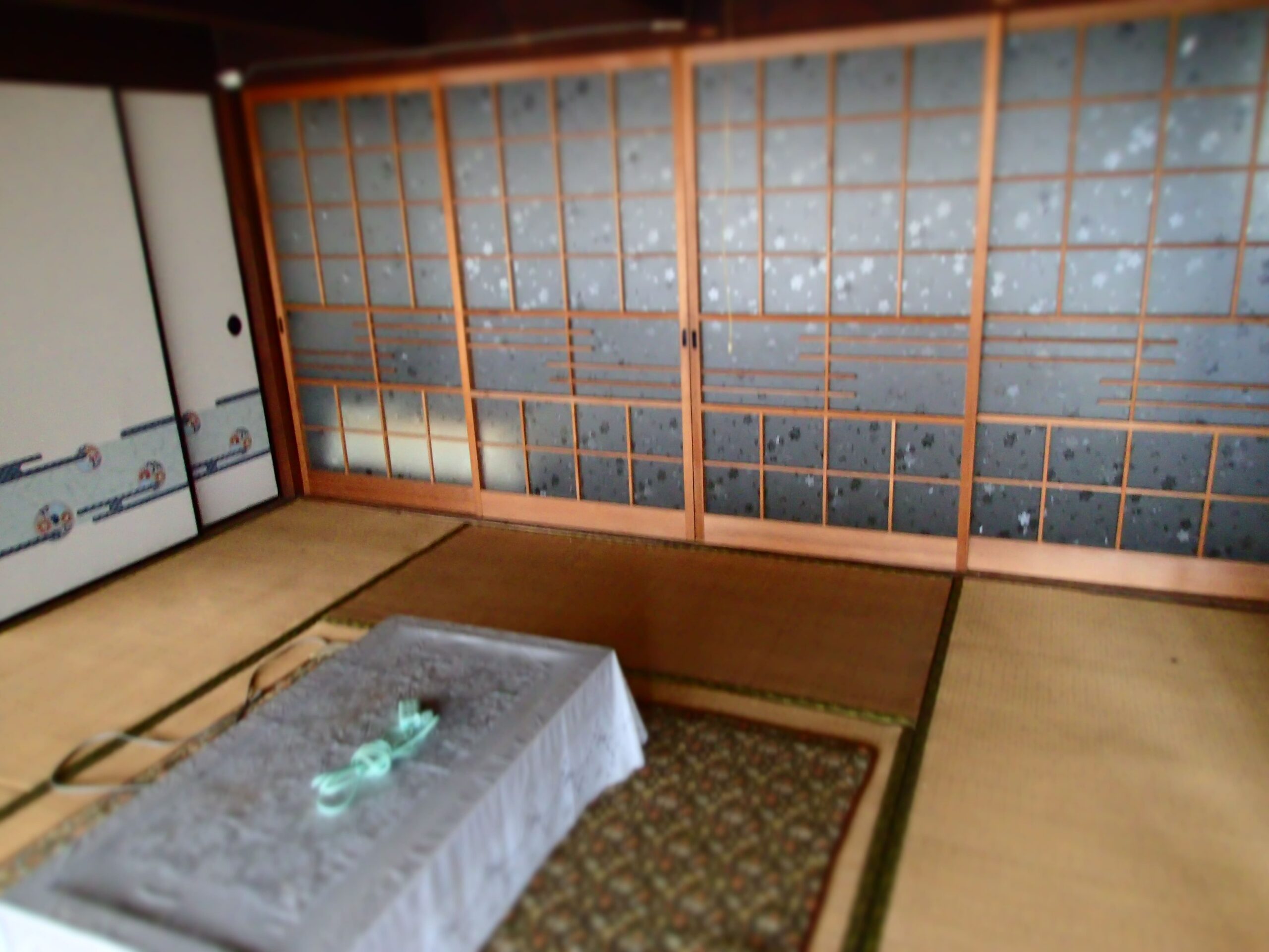 Wood house with storehouses in Okayama