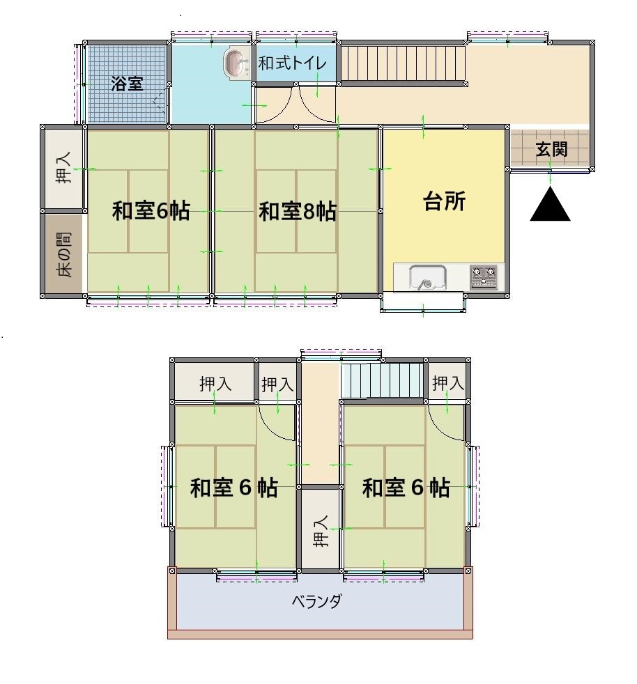1980s wood house in Iwate