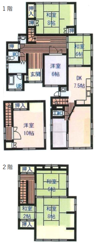Floor plan for Empty home in Japan