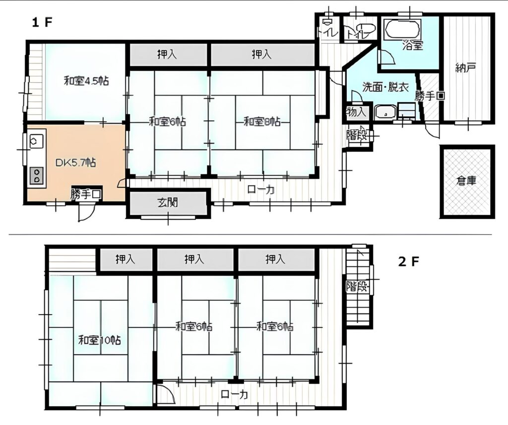 Floor plan for Sale Price Changed! Nostalgic Detached House Near Inner Bay