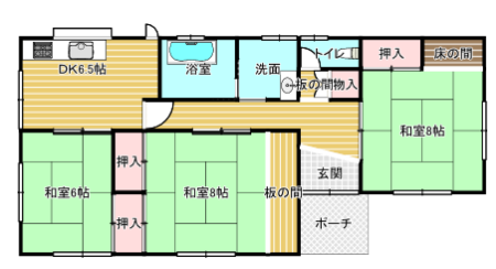 Floor plan for A-119 Compact property on elevated land with good sunlight
