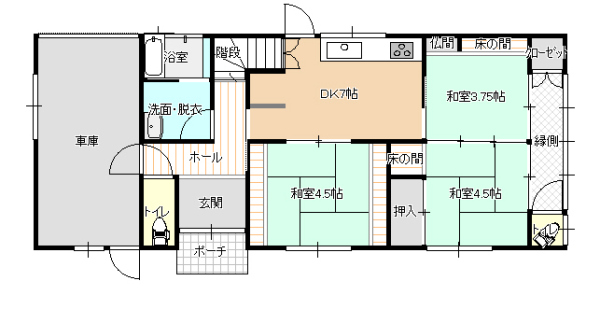 2000s wood house in Tottori
