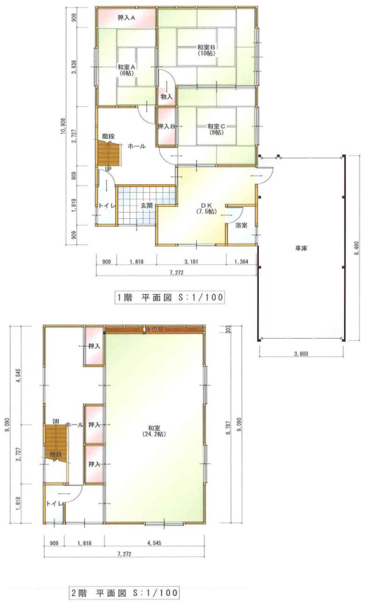 Floor plan for Empty home in Japan