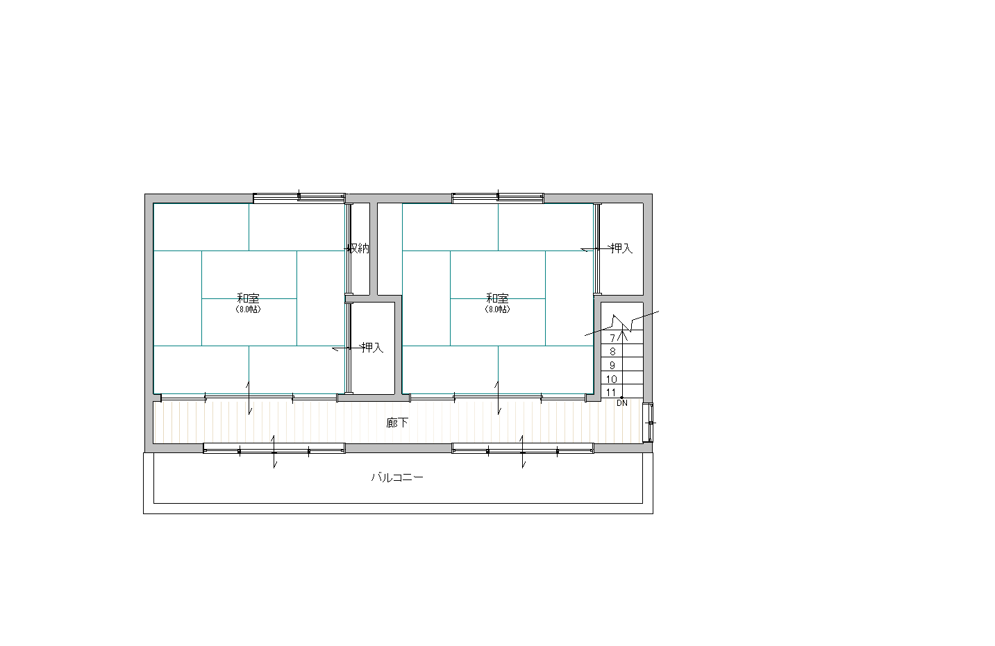 Floor plan for Wood house in Nagano