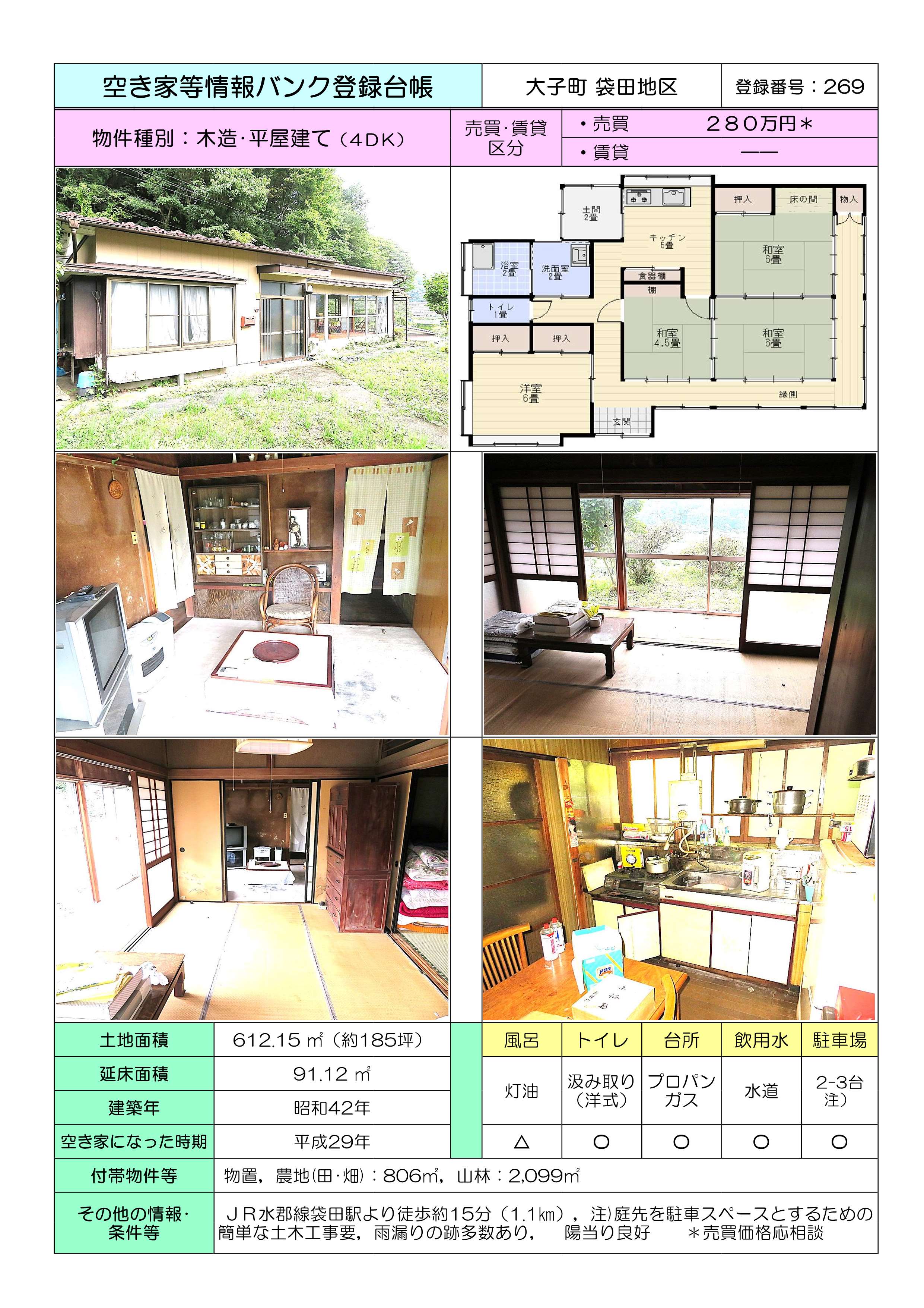 Floor plan for Empty home in Japan