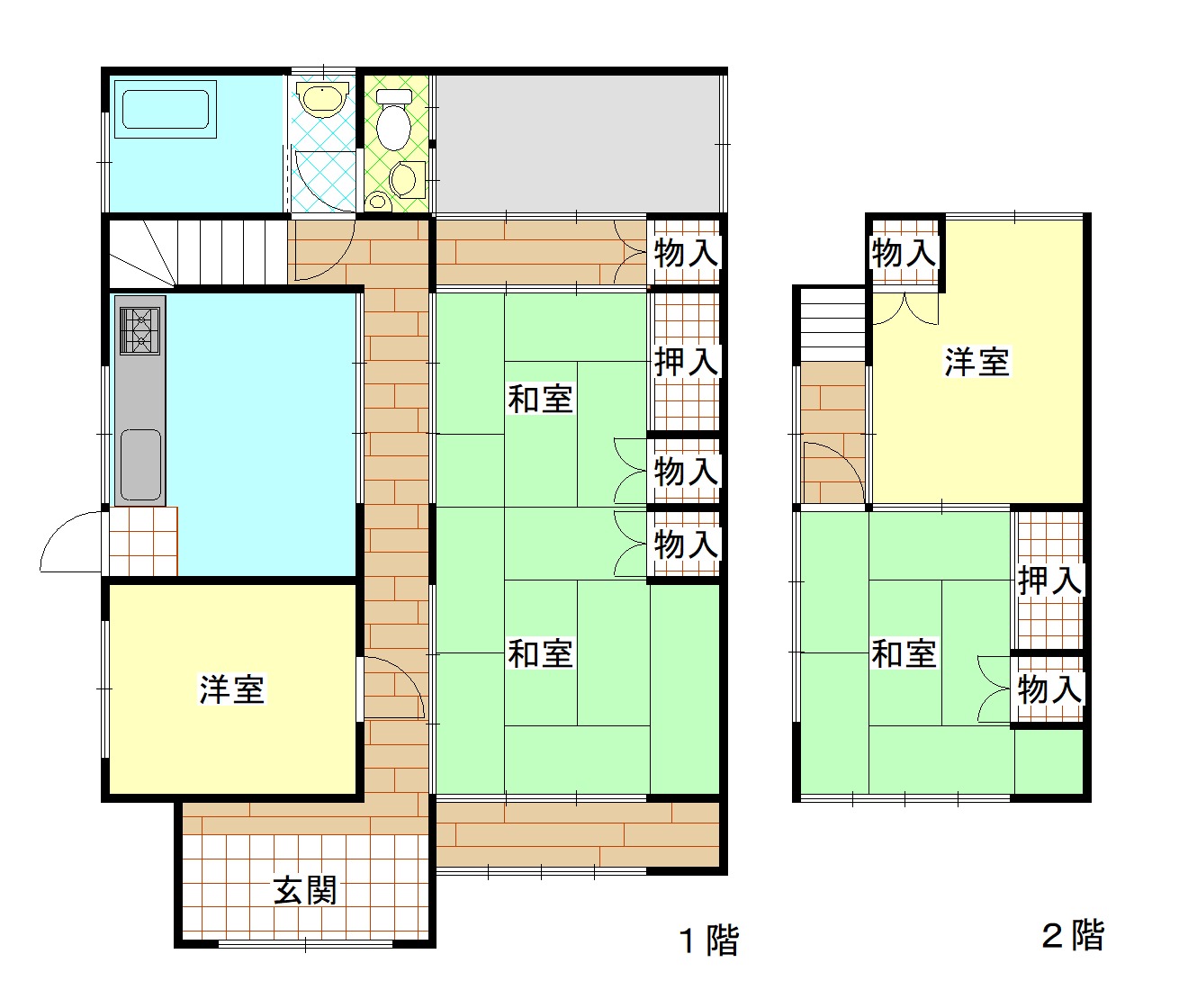 Floor plan for 1970s wood house in Kochi