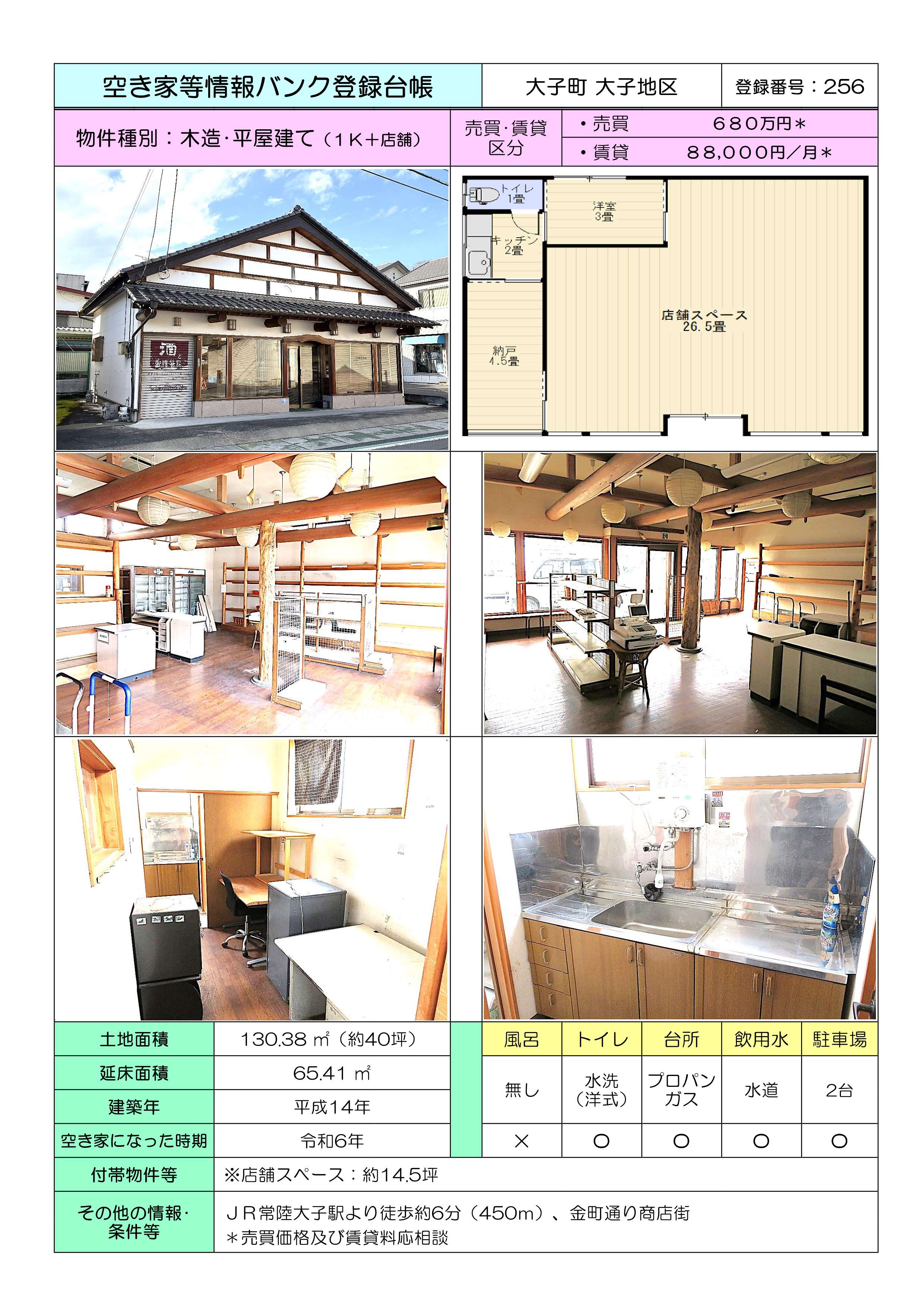 Empty home in Japan