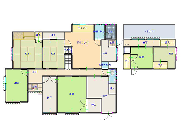 Floor plan for Empty home in Japan