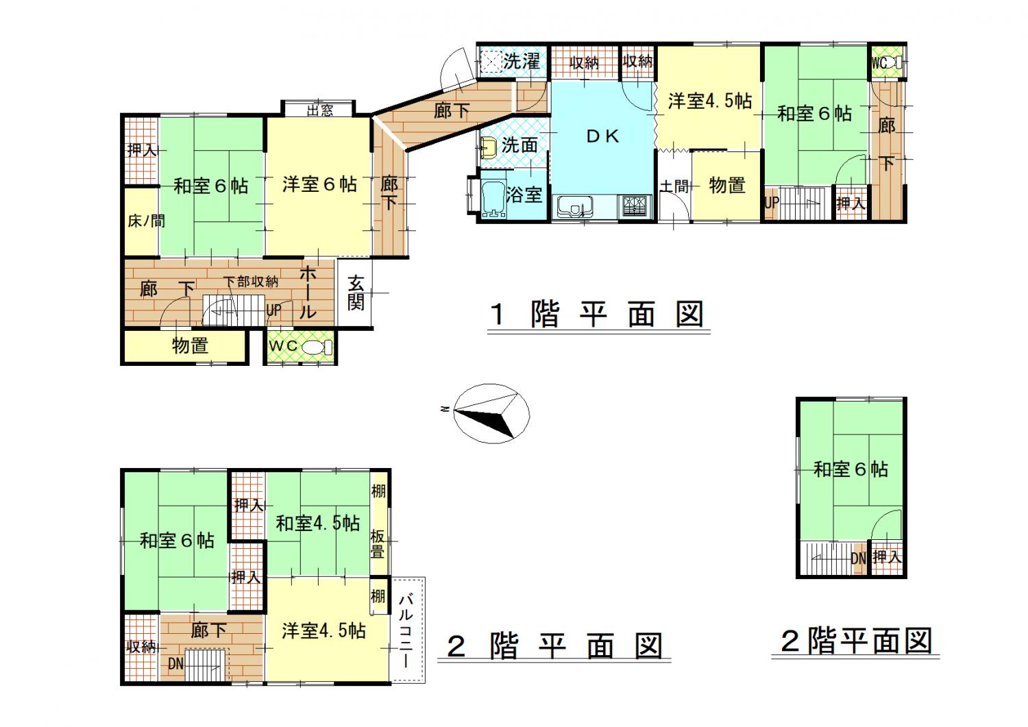 Floor plan for Empty home in Japan