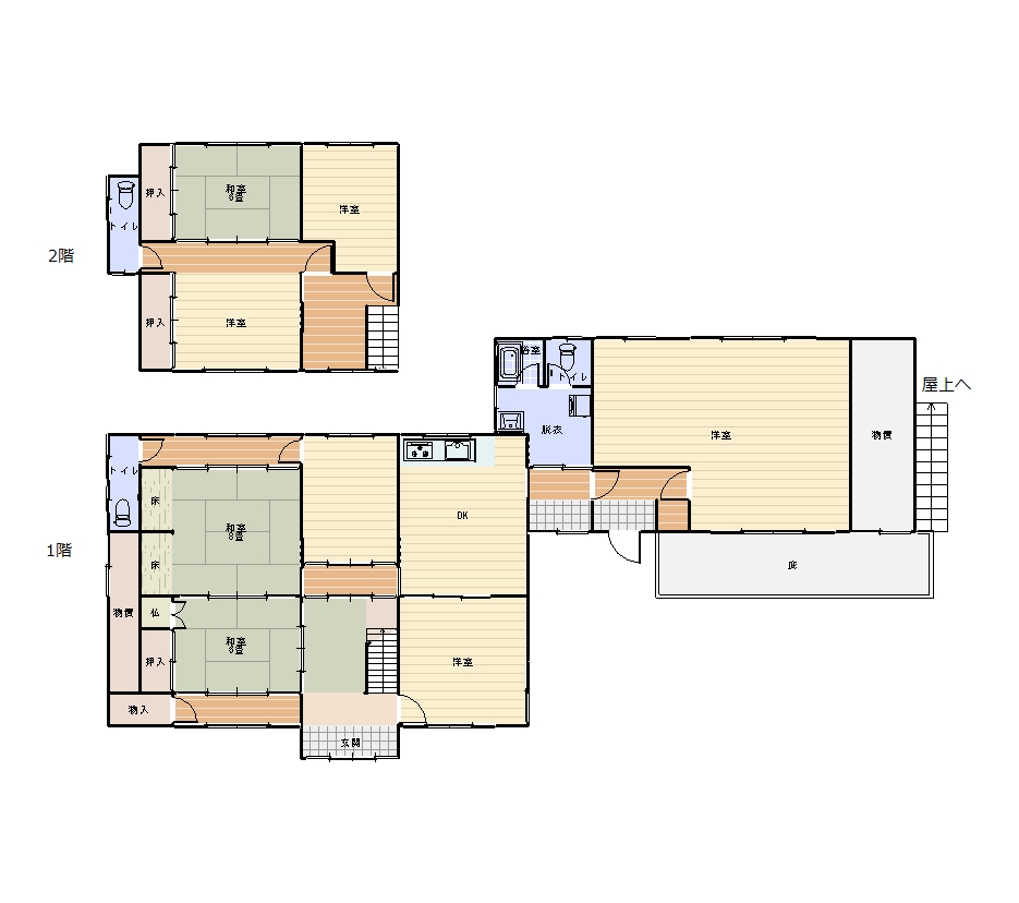 1950s wood house on a large plot in Mie