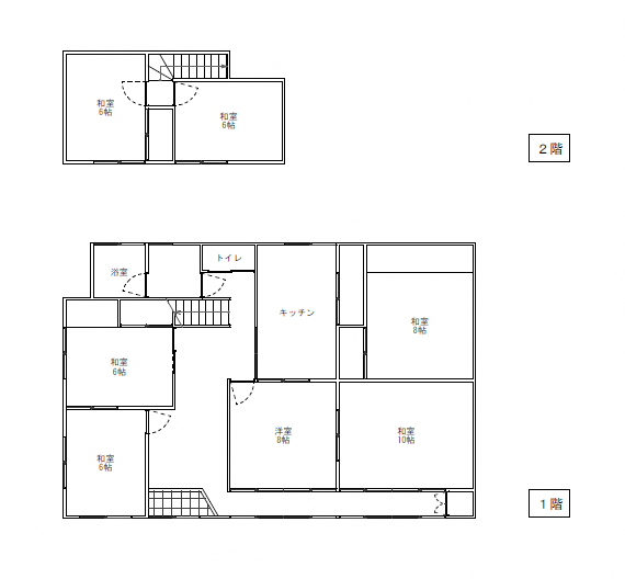 Floor plan for Empty home in Japan
