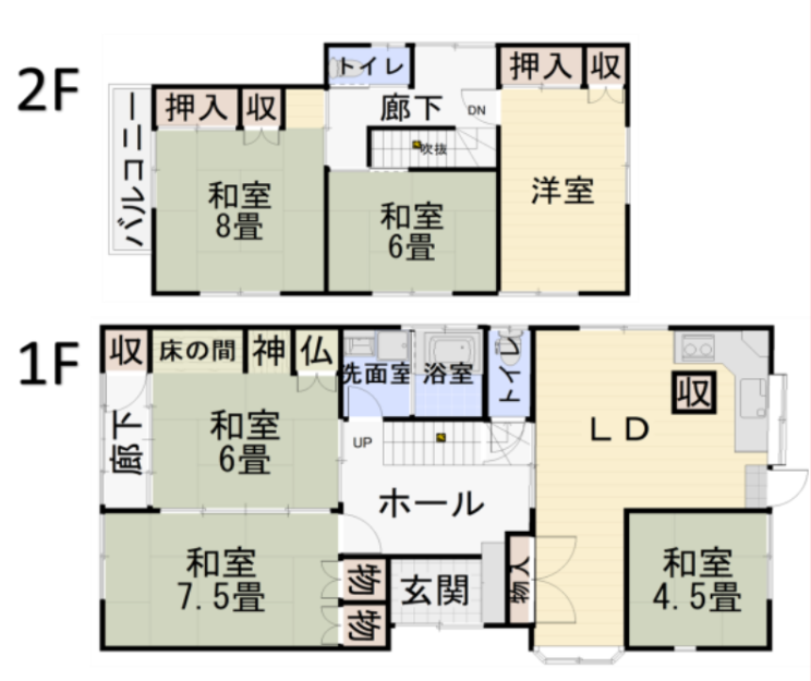1980s wood house, 4-min walk to station, Gifu