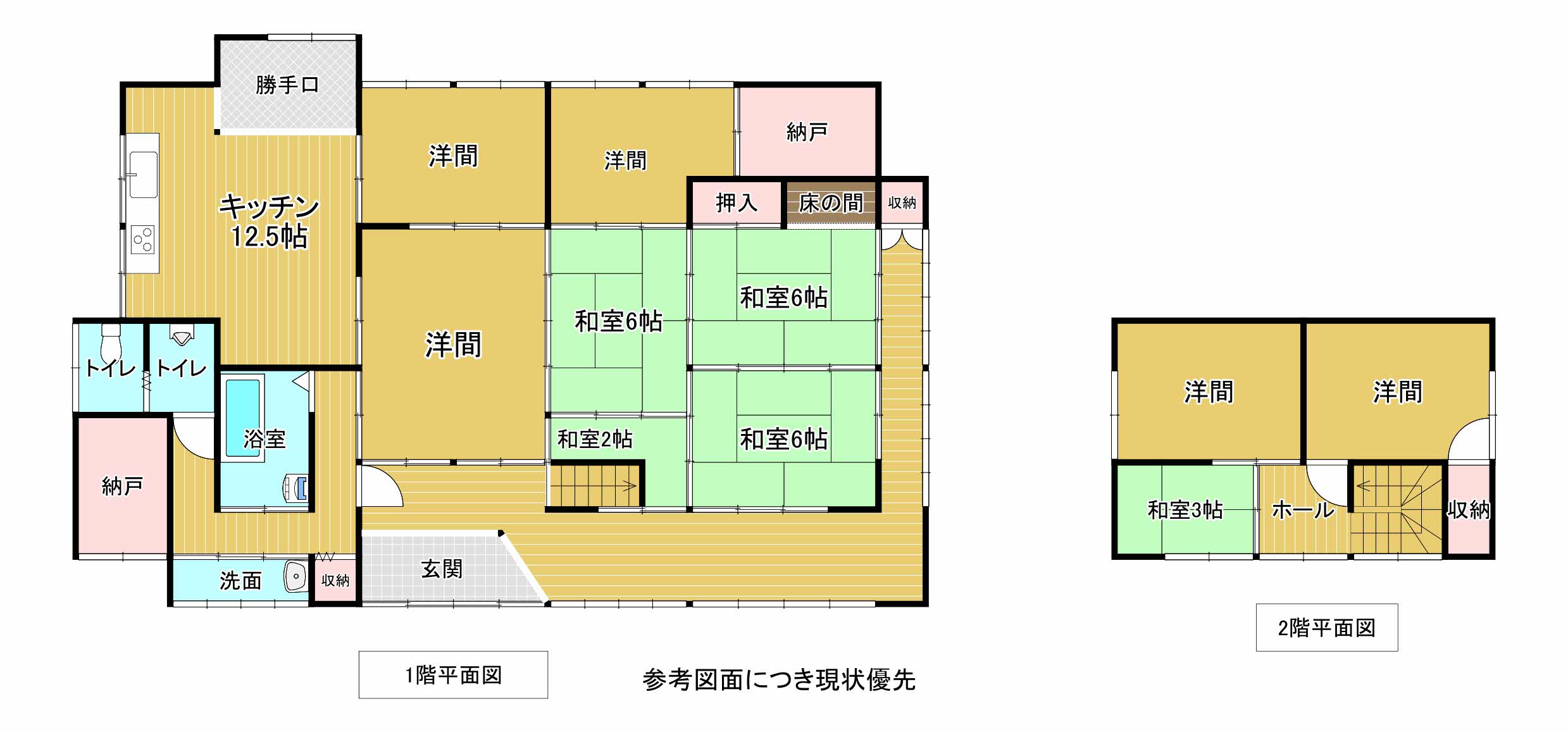 Floor plan for Empty home in Japan