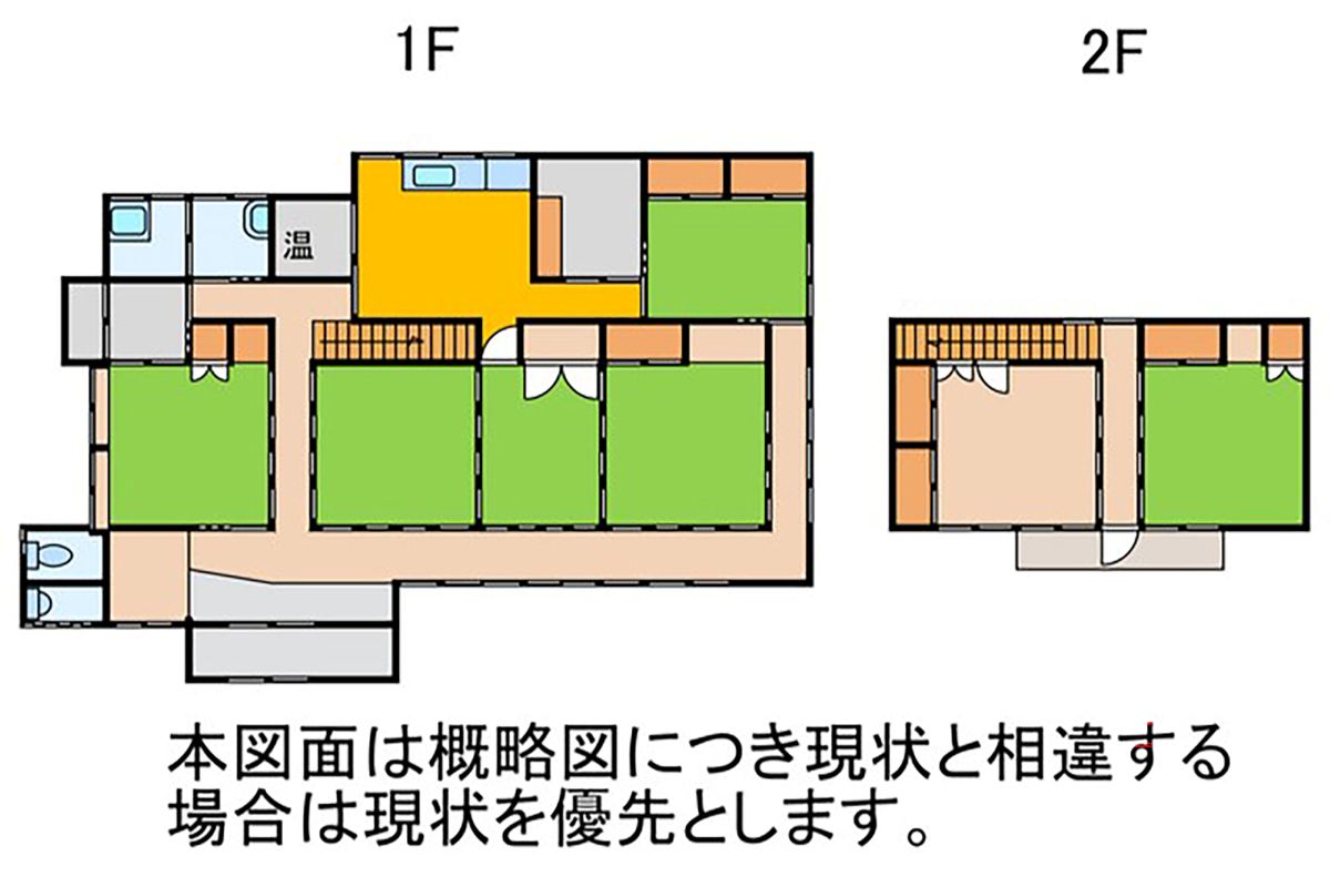 Floor plan for 1980s wood house on a large plot in Yamagata