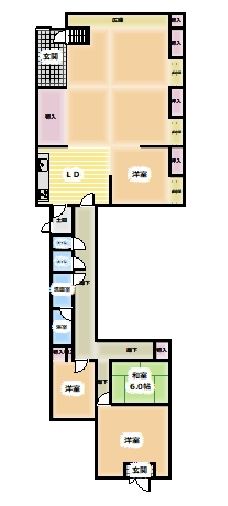 Floor plan for Empty home in Japan