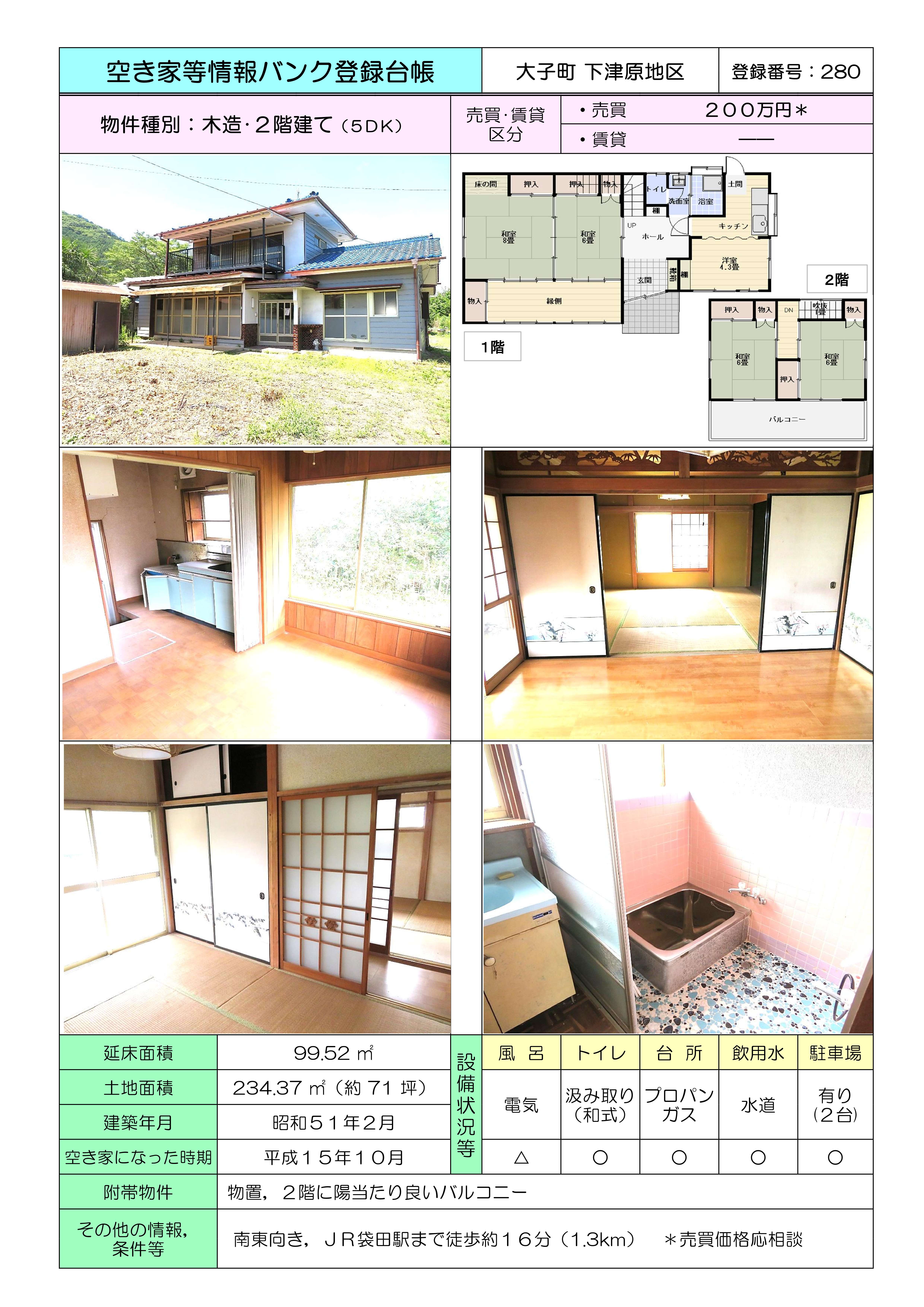 Daigo Town Shimotsubara [280]