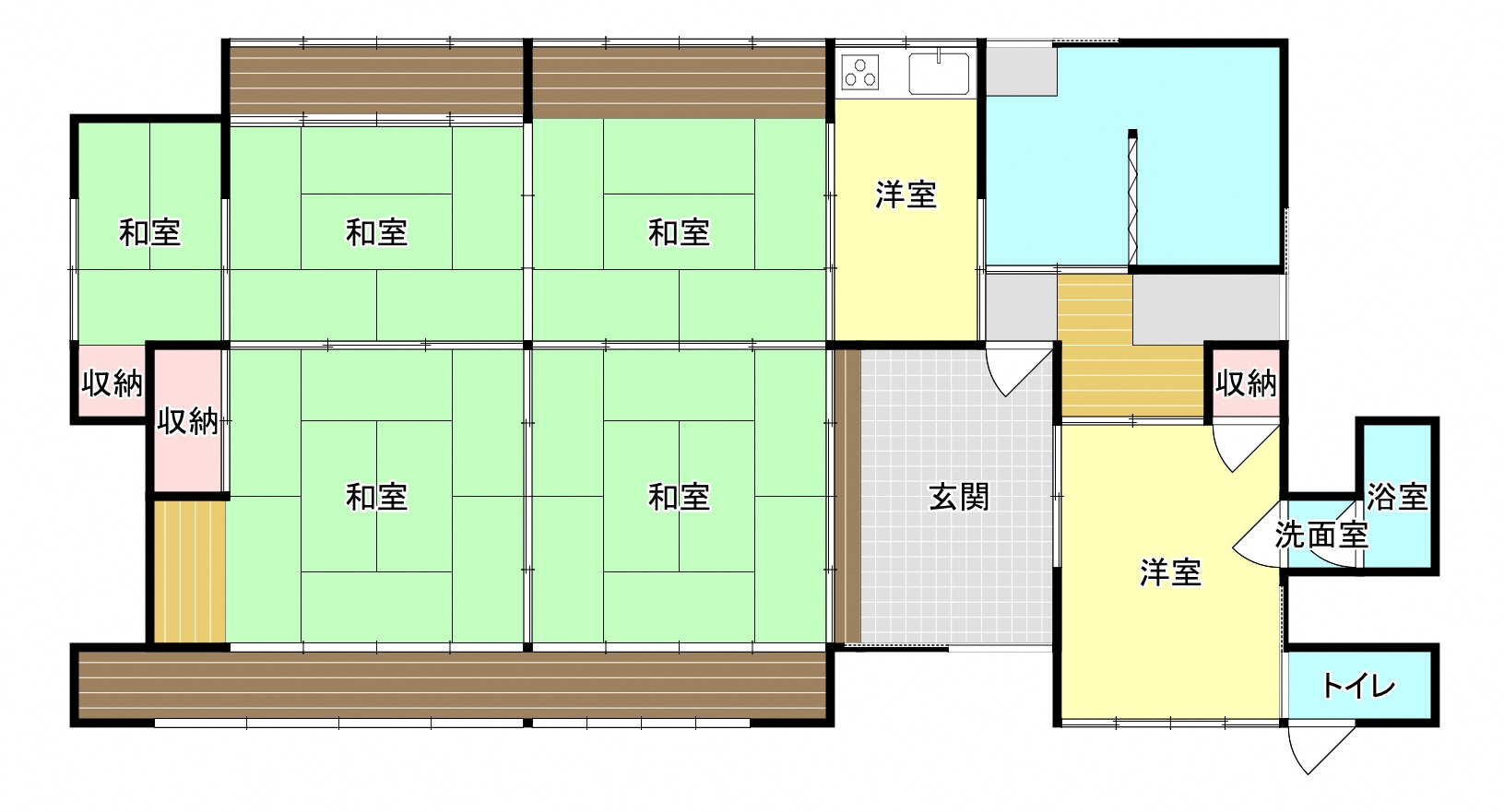 Floor plan for Wood house, 19-min walk to station, Ayabe, Kyoto