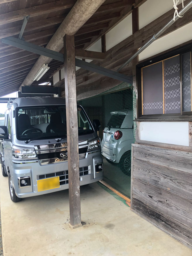 Wood house with outbuildings in Yagi, Nantan