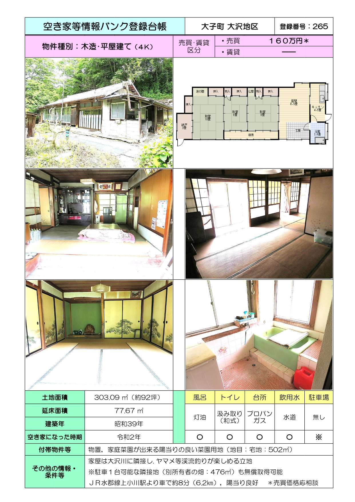 Floor plan for Empty home in Japan