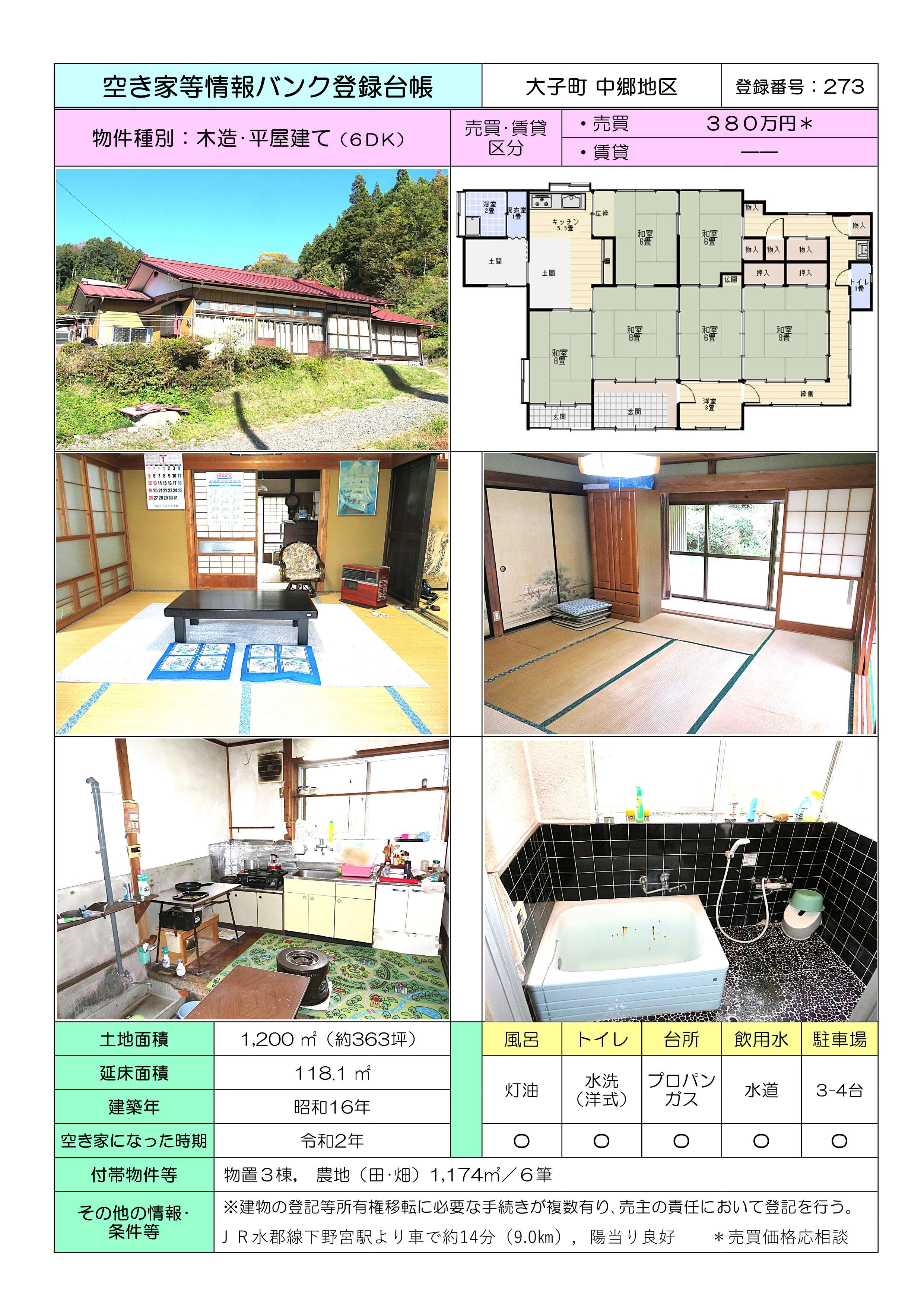 Daigo Town, Nakago [#273]