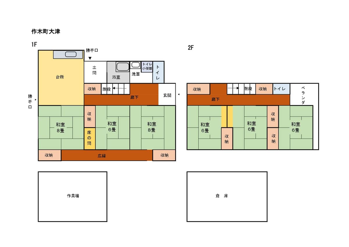 Floor plan for 1970s steel-frame house in Hiroshima