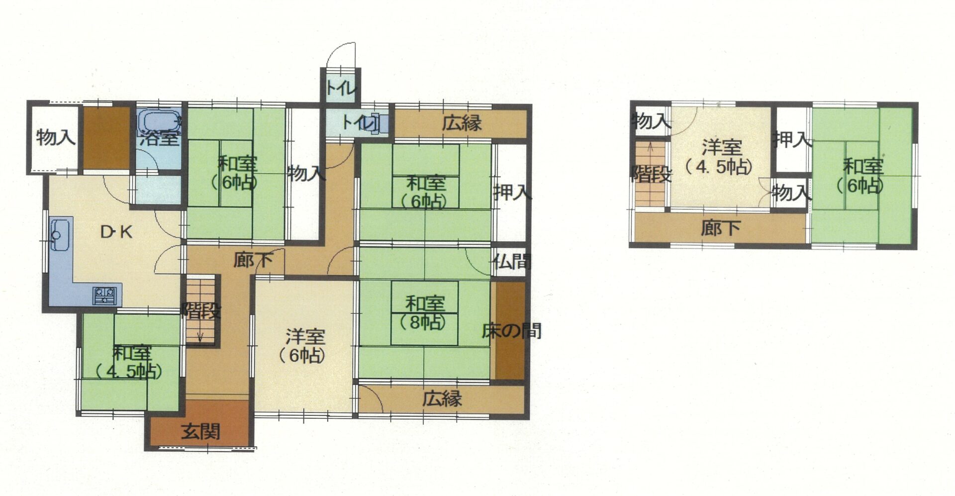 Floor plan for Wood house in Kamihatta, Ayabe, farmland, approval needed