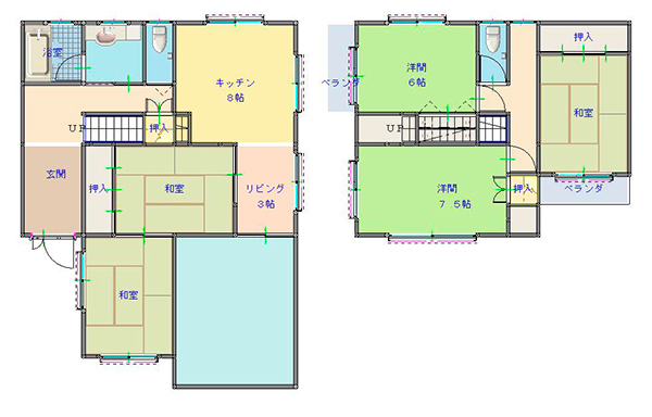 1990s wood house, 6-min walk to station, Wakayama