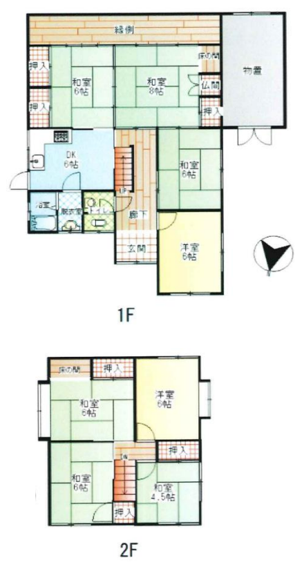 Floor plan for Empty home in Japan