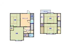 Floor plan for Takatorami Area (Sale) High-39