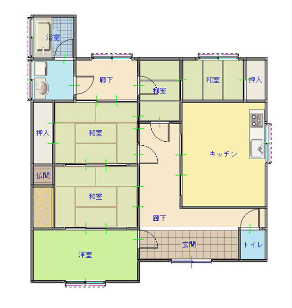1970s wood house, 13-min walk to station, Nara