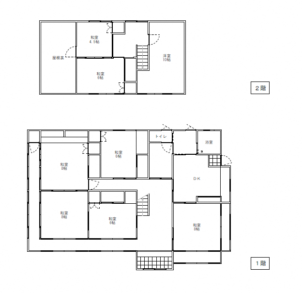 Floor plan for Empty home in Japan