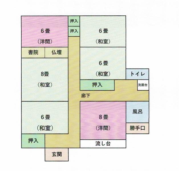 1980s wood house, 5-min walk to station, Kagawa