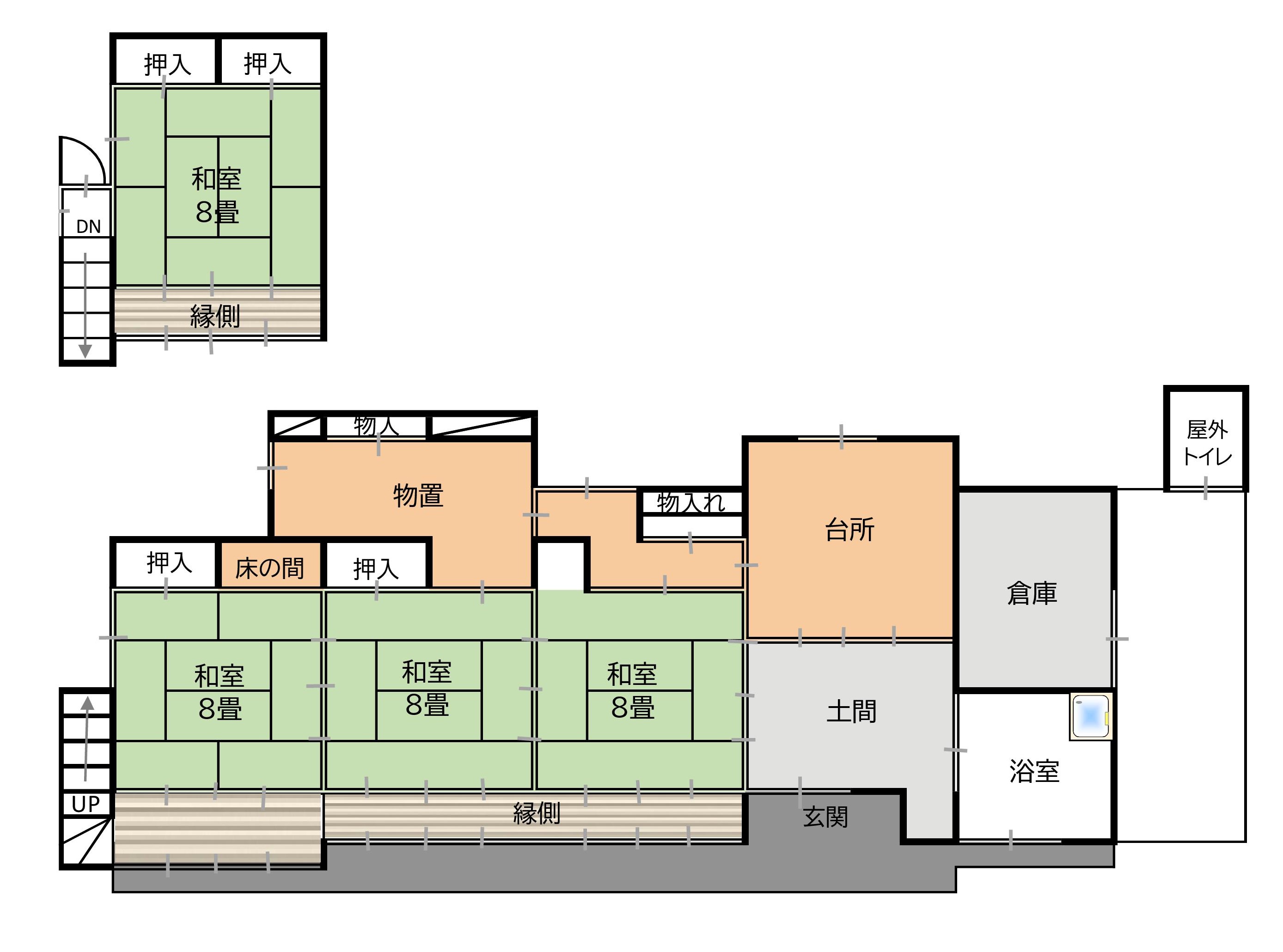 Floor plan for Wood house in Fukushima