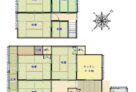 Floor plan for Old-fashioned settlement with character; a house worth renovating.