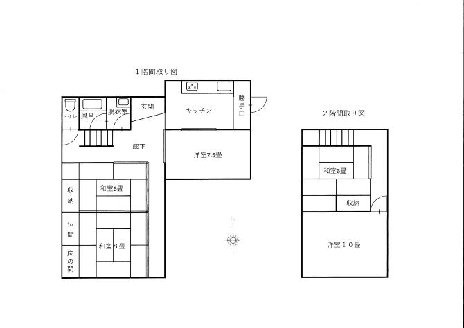 Floor plan for Wood house in Fukui