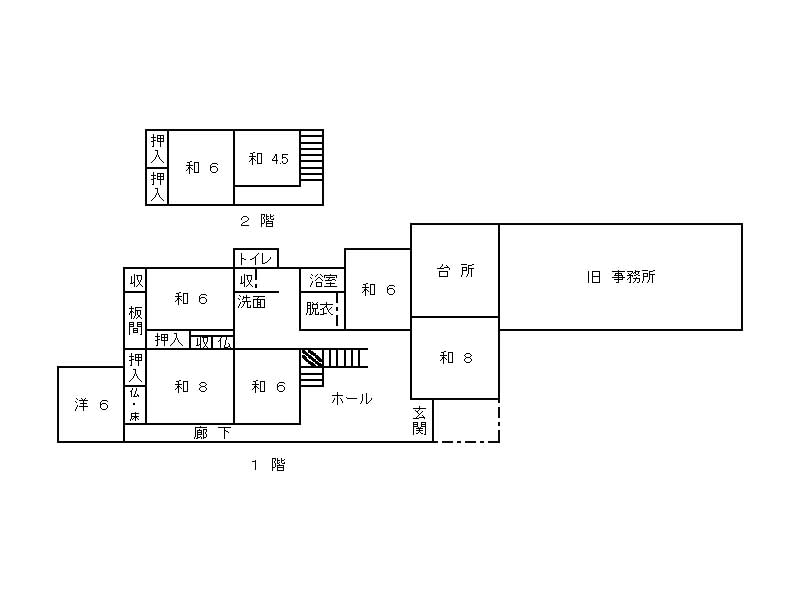 1970s wood house, 12-min walk to station, Iwate