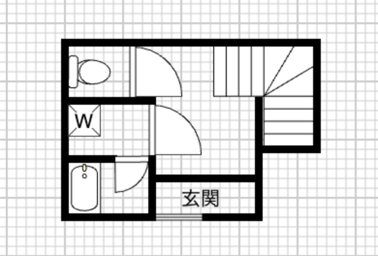 Floor plan for Empty home in Japan