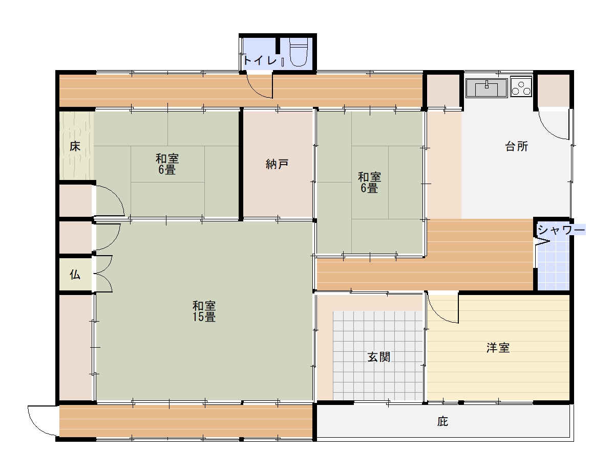 1950s wood house in Mie