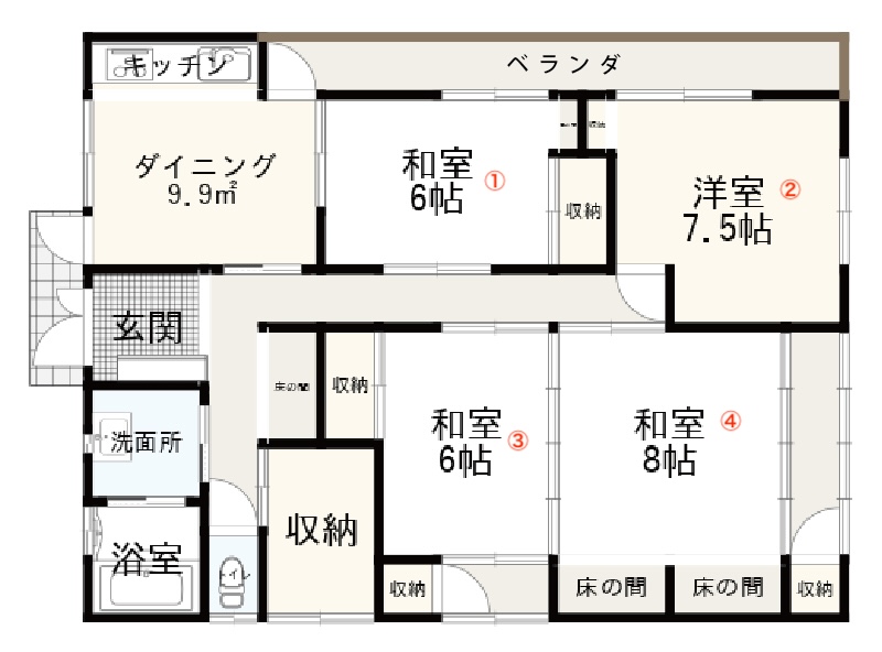 1960s wood house, 8-min walk to station, Nagano
