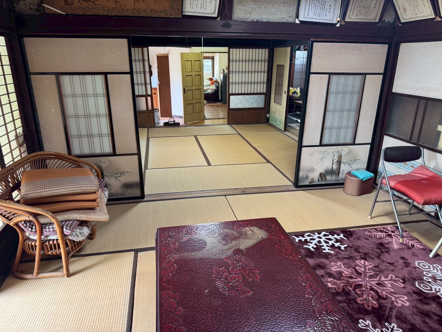 Wood house on a large plot in Kumamoto