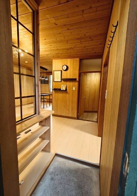 Wood house in Gunma