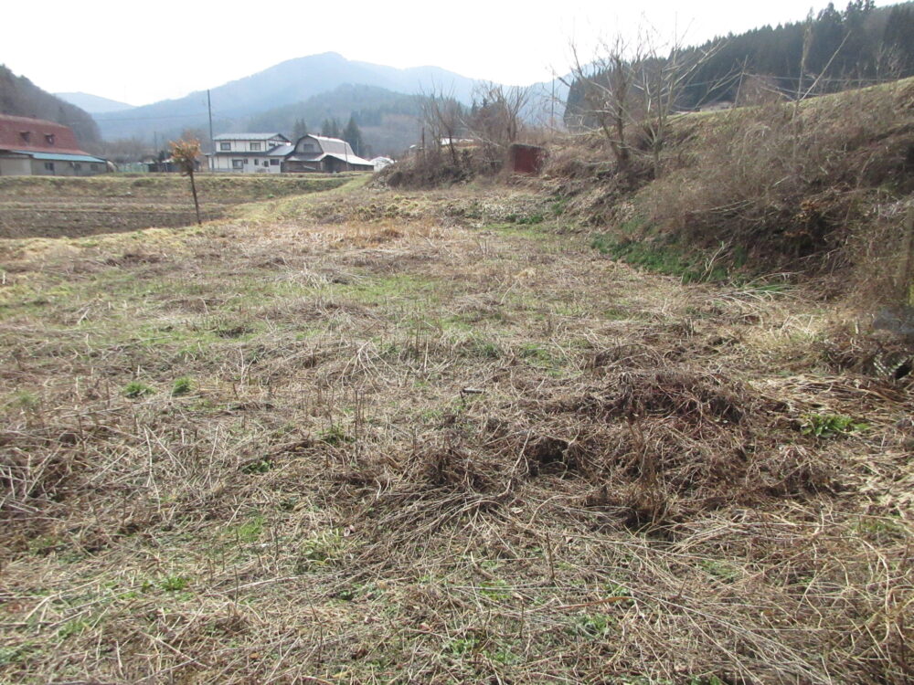 Wood house on a large plot in Iwate