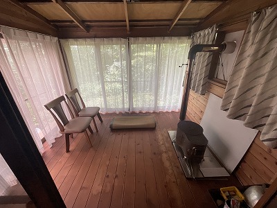 2000s wood house on a large plot in Hiroshima