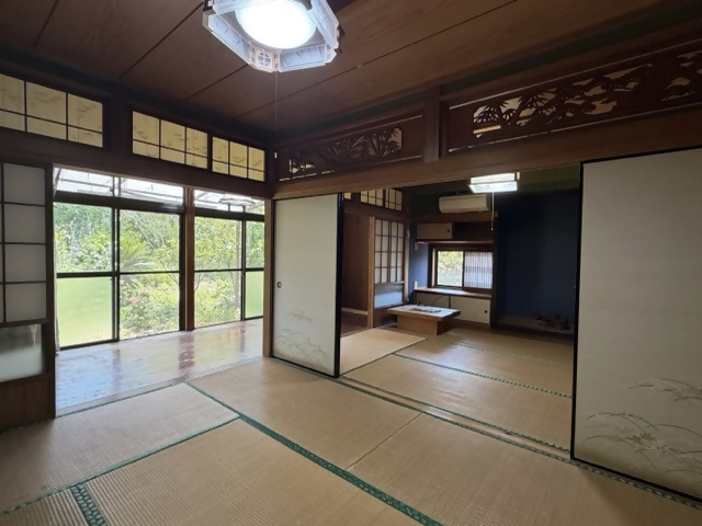Wood house near the coast in Ei, Minamikyushu